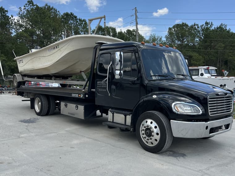 Boat on the rollback